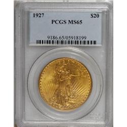 1927 $20 MS65 PCGS