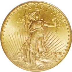 1928 $20 MS64 PCGS