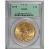 Image 1 : 1928 $20 MS64 PCGS