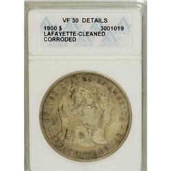 1900 $1 Lafayette Dollar VF30 ANACS