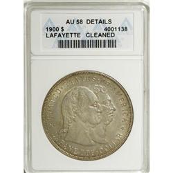 1900 $1 Lafayette Dollar AU58 ANACS
