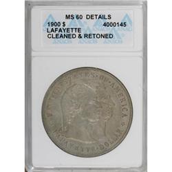 1900 $1 Lafayette Dollar MS60 ANACS