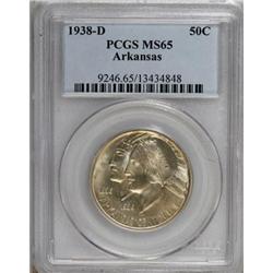 1938-D 50C Arkansas MS65 PCGS