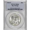 Image 1 : 1936-S 50C Bay Bridge MS66 PCGS