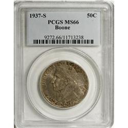 1937-S 50C Boone MS66 PCGS