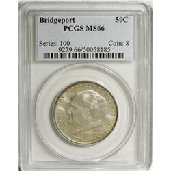 1936 50C Bridgeport MS66 PCGS