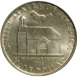 1936 50C Delaware MS65 NGC