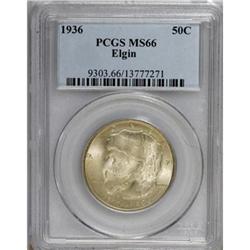 1936 50C Elgin MS66 PCGS