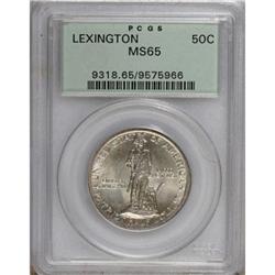 1925 50C Lexington MS65 PCGS