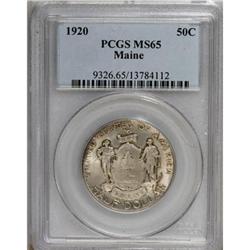 1920 50C Maine MS65 PCGS