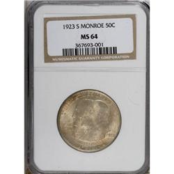 1923-S 50C Monroe MS64 NGC