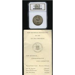 1938 50C New Rochelle MS66 NGC