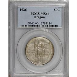 1926 50C Oregon MS66 PCGS