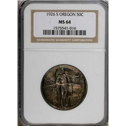 1926-S 50C Oregon MS64 NGC