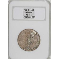 1926-S 50C Oregon MS66 NGC