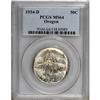 Image 1 : 1934-D 50C Oregon MS64 PCGS