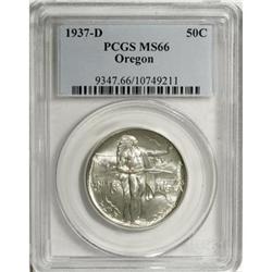 1937-D 50C Oregon MS66 PCGS
