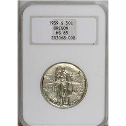 1939-S 50C Oregon MS65 NGC