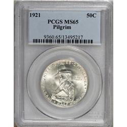 1921 50C Pilgrim MS65 PCGS