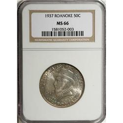1937 50C Roanoke MS66 NGC