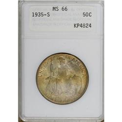 1935-S 50C San Diego MS66 ANACS