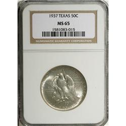 1937 50C Texas MS65 NGC