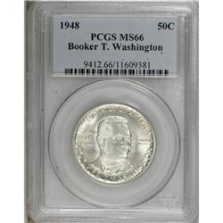 1948 SET Booker T. Washington PDS Set MS66 PCGS