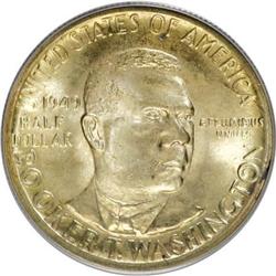 1949-D 50C Booker T. Washington MS66 PCGS