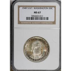 1949-S 50C Booker T. Washington MS67 NGC