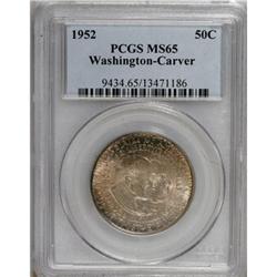 1952 50C Washington-Carver MS65 PCGS