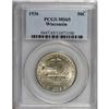 Image 1 : 1936 50C Wisconsin MS65 PCGS