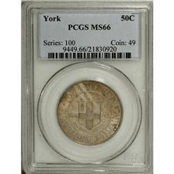 1936 50C York MS66 PCGS