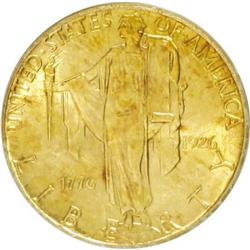 1926 $2 1/2 Sesquicentennial MS61 PCGS