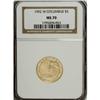 Image 1 : 1992-W G$5 Columbus Gold Five Dollar MS70 NGC