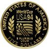 Image 2 : 1994-W G$5 World Cup Gold Five Dollar Deep Cameo PR69 P