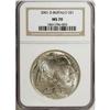 Image 1 : 2001-D $1 Buffalo Silver Dollar MS70 NGC