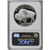 Image 2 : 2001-P $1 Buffalo Silver Dollar Deep Cameo PR69 NGC