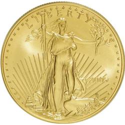 2005 G$50 One-Ounce Gold MS70 PCGS