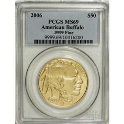 2006 $50 Buffalo MS69 PCGS