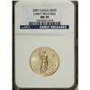 Image 1 : 2007 $25 Half-Ounce American Gold Eagle MS70 NGC