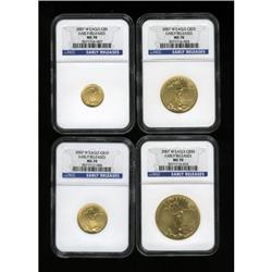 2007 $50 One-Ounce American Gold Eagle MS70 NGC