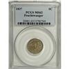 Image 3 : 1837 1C Feuchtwanger Cent MS62 PCGS