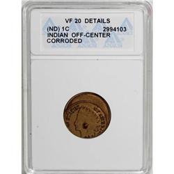 1859 1C VF20 ANACS