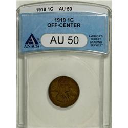 1919 1C AU50 ANACS