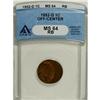 Image 1 : 1952-D 1C Red and Brown MS64 ANACS