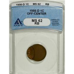 1956-D 1C Brown MS62 ANACS