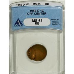 1956-D 1C Brown MS63 ANACS