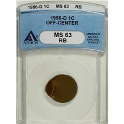 1956-D 1C Brown MS63 ANACS