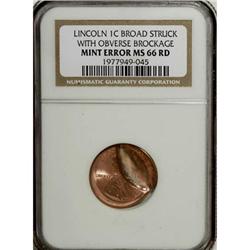 1959 1C Red MS66 NGC