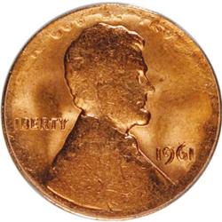 1961 1C Red MS64 ANACS